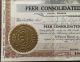 1923 Peer Consolidated Mines Company [gold] - Ely Nevada - 3 For 25,  000 Shares Stocks & Bonds, Scripophily photo 4