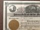 1919 Paloma Gold & Silver Mining Company - 1,  000 Shares - Salt Lake City,  Utah Stocks & Bonds, Scripophily photo 1