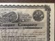 1907 Rickard - Ely Copper Company,  100 Shares,  Phoenix Arizona & Goldfield Nevada Stocks & Bonds, Scripophily photo 3