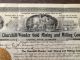 1907 Churchill Wonder Gold Mining & Milling Co.  $1,  000 Shares,  Arizona & Nevada Stocks & Bonds, Scripophily photo 2
