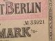 1914 German Schuldverschreibung Stadt Berlin 2oo Mark Bond,  Coupons 4 Consecutive World photo 3