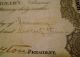 Orig.  Antique Stock Certificate North Granville Ladies Seminary W.  W.  Dowd Stocks & Bonds, Scripophily photo 1