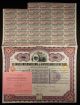Mexico 1911 Banco Internacional é Hipotecario De MÉxico $1000 Pesos Oro Stocks & Bonds, Scripophily photo 1