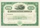 1936 Green Stock Certificate - American Malting Company Stocks & Bonds, Scripophily photo 2
