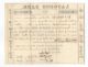 1861 Langdon Bank Stock Certificate - Hampshire Stocks & Bonds, Scripophily photo 1