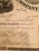 Antique Keystone Silver Mining Company Stock Certificate At Austin Nevada 1867 Stocks & Bonds, Scripophily photo 9