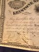 Antique Keystone Silver Mining Company Stock Certificate At Austin Nevada 1867 Stocks & Bonds, Scripophily photo 10