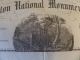 Rare Washington National Monument Society Certificate Undated 1840s Stocks & Bonds, Scripophily photo 1