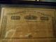 1861 $100 Confederate States Of America War Bond - Civil War Era Paper Money: US photo 1