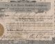 Vintage A C Davis Lumber Co Stock Certificate 20 Shares 1909 Columbus Ohio Stocks & Bonds, Scripophily photo 2