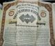 1881 30 Year Debenture Bond $1,  000 At 6 The Calaveras Water & Mining Co. Stocks & Bonds, Scripophily photo 1