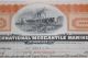 1937 International Mercantile Marine Co.  Stock Certificate Titanic Type 3 Orange Transportation photo 1