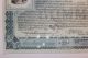 1900 Baltimore And Ohio Railroad Stock Certificate Blue Lady Liberty B & O Rr Transportation photo 3