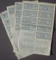 4 X 5 - 1/2 Obligation Austrian Government 1000 Kronen 1916 Uncanc,  Coupon Sheet Stocks & Bonds, Scripophily photo 1