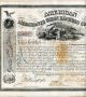 1869 [am Express] Stock - Sgd Wm Fargo Of Wells Fargo Stocks & Bonds, Scripophily photo 1