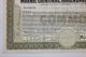 1925 Maine Central Railroad Company Stock Certificate Pine Tree Route Transportation photo 3