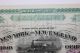 1889 York & England Railroad Company Stock Certificate Rare Transportation photo 4