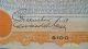 Fairfield Manufacturing Company Stock Certificate No.  16 Dec.  31,  1919 Stocks & Bonds, Scripophily photo 2