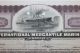 1920 International Mercantile Marine Co.  Stock Certificate Titanic Type 7 Purple Transportation photo 1