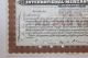 1932 International Mercantile Marine Co.  Stock Certificate Titanic Type 2 Brown Transportation photo 3