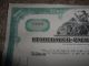 1958 Studebaker Packard Corp Automobile Car Stock Certificate 100 Share Green Transportation photo 5