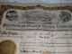 Antique Stock Certificate 1907 Mining Stocks & Bonds, Scripophily photo 1
