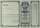 S1001 York Central Railroad Company Series C Mortgage Bond Certificate Blue Transportation photo 1