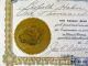 Ouray Colorado Colo Gold And Silver Mining Stock Certificate Savage Bear Stocks & Bonds, Scripophily photo 2