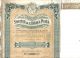 France 1925 Society Of Hotel Plaza 100 Francs Coupon Uncancelled Deco Stocks & Bonds, Scripophily photo 1