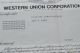 Western Union Corporation Common Share Stock Certificate 1986. Stocks & Bonds, Scripophily photo 6