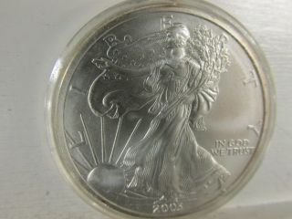 2003 American Silver Eagle Fresh In Capsule photo