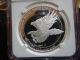 2014 Australian Silver Proof Wedge Tailed Eagle Ngc Pf69 John Mercanti Pop 34 Silver photo 1