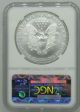 1999 Ngc Ms69 1oz American Silver Eagle $1 Coin - 061 - D2 Silver photo 1