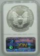 1998 Ngc Ms69 1oz American Silver Eagle $1 Coin - 270 - D2 Silver photo 1