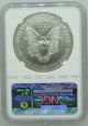 1997 Ngc Ms69 1oz American Silver Eagle $1 Coin - 217 - D2 Silver photo 1