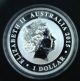 2015 Australian Kookaburra $1 1oz.  999 Fine Silver Gem Bu 25th Anniversary Silver photo 1