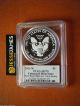 2013 W Enhanced Silver Eagle Pcgs Ms70 Spots First Strike From West Point Silver photo 1