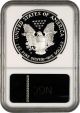 1986 S $1 Ngc Pf70 Ucameo American (proof Silver Eagle) - Pf70 Rare.  999 1 Silver photo 1