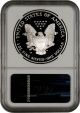 1995 - P $1 Ngc Pf70 Ucameo (proof Silver Eagle) - Pf70 Rare.  999 1oz Bullion 1 Silver photo 1