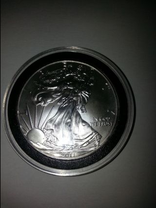 2011 1 Oz Silver American Eagle (brilliant Uncirculated) photo