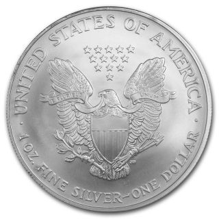2004 1 Oz Silver American Eagle (brilliant Uncirculated) photo