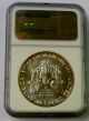 1987 Ngc $1 Ms 68 United States Silver Eagle 1 Oz.  999 Fine Silver Silver photo 1