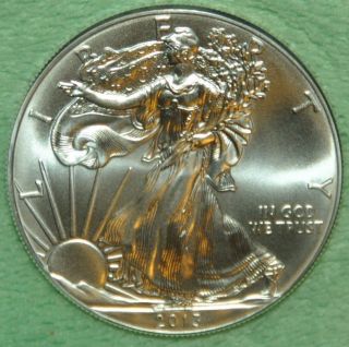 2013 American Silver Eagle $1 1oz Fine Silver Bullion Coin Uncirculated photo