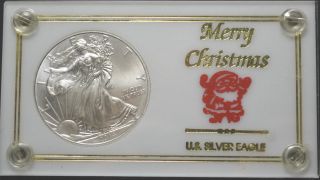 3571 - 2014 Us Silver Eagle - Christmas Case photo