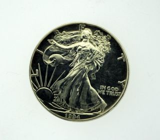 1994 Silver American Eagle 1 Oz Coin Dmpl photo