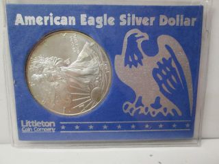 1997 American Eagle 1 Ounce Uncirculated Silver Dollar Coin photo