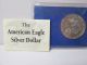 1997 American Eagle 1 Ounce Uncirculated Silver Dollar Coin Silver photo 2