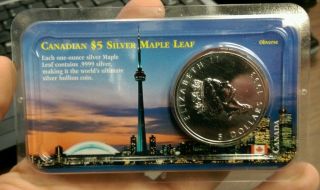 1993 Canada $5 1oz Silver Maple photo