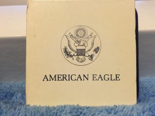 1991 One Ounce 1 Oz.  American Silver Eagle Coin - S&h Usa photo