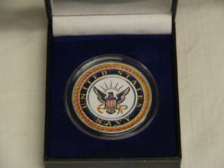 American Eagle Silver Dollar,  2002 Bullion Navy Commemerative photo